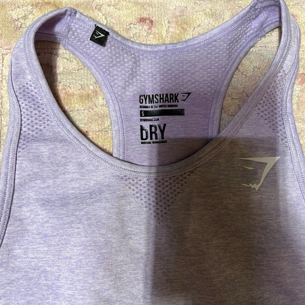 Gymshark vital seamless vest 2.0 lilac tank size small